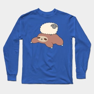 Sloth and Little Sheep Long Sleeve T-Shirt